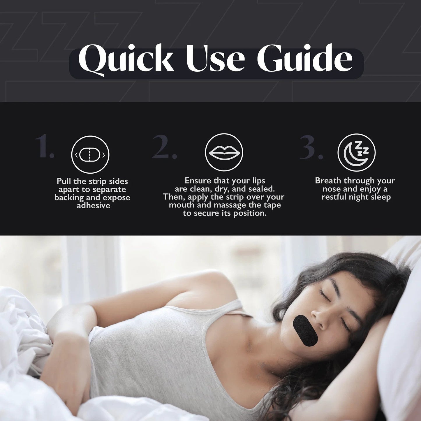 Zstrips - 12 Month Supply - Mouth Tape For Sleep
